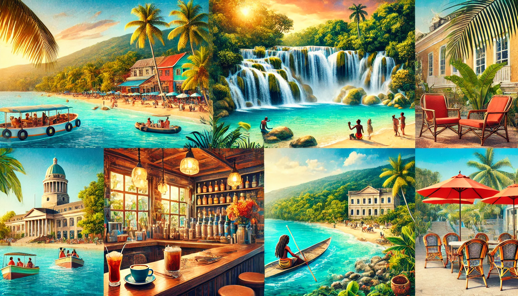 Here’s a list of the top ten must-visit spots in Jamaica, showcasing the island’s diverse natural beauty, rich culture, and thrilling adventures