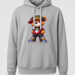 Antigua and Barbuda Boy Bear Hoodie