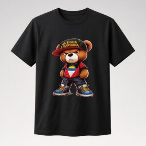 Antigua and Barbuda Boy Bear Tee
