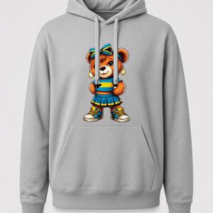Bahamas Girl Bear Hoodie