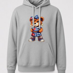 Cuba Girl Bear Hoodie