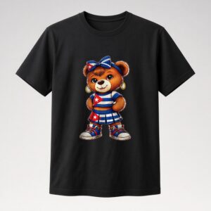 Cuba Girl Bear Tee