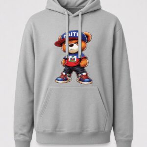 Haiti Boy Bear Hoodie