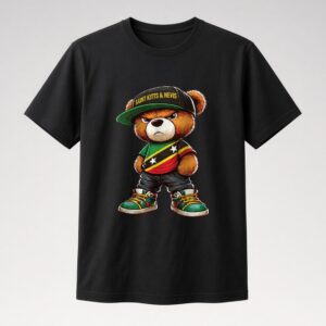 Saint Kitts and Nevis Boy Bear Tee