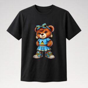 Saint Lucia Girl Bear Tee
