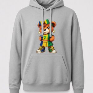 Saint Vincent Girl Bear Hoodie