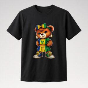 Saint Vincent Girl Bear Tee